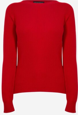 Emporio Armani PURE CASHMERE RUNDHALS PULLOVER Gr. 46 (p33)