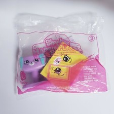 Mcdonalds Toy Yellow Shopkins Cutie Sunny Sedan 3 Toy figure