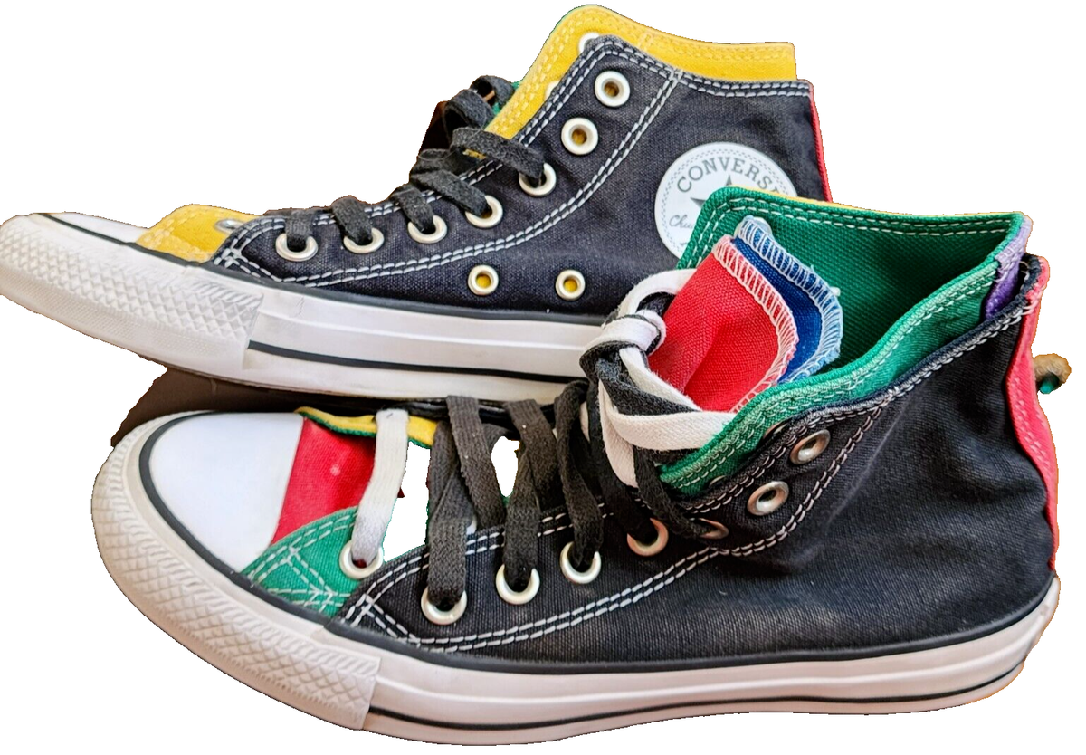 Converse Chuck Taylor All Star マルチカラー Converse Chuck Taylor All Star Hi Double Upper Sneaker