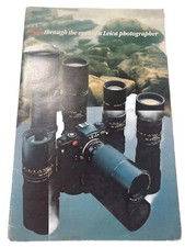 Leica: Through the Eyes of a Leica Photographer, product catalog, ca 1980 BD4A