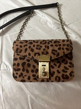 American Eagle Cheetah Leopard Print Small Bag Cross Body Purse Strap