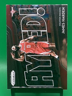 Get Hyped! 2018-19 Panini Prizm #7 James Harden Houston Rockets