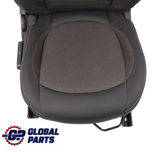 Mini Cooper One F55 Front Right O/S Cloth Seat Fabric Firework / Carbon Black - Picture 3 of 11