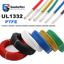 14/16/18/20/22-28AWG UL1332 High Temperature Wire PTFE Cable Wire Insulated Wire