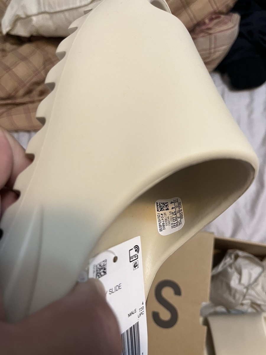 Adidas Yeezy Slide Bone FW6345 Men's Size 4 Brand New 2019 Adidas Yeezy Slide Bone FW6345 Men's Size 4 Brand New 2019