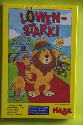 LÖWEN-STARK ein wildes Suchspiel von Haba 4509