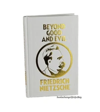BEYOND GOOD AND EVIL by Frederich Nietzsche Deluxe Compact Gilded Pages NEW