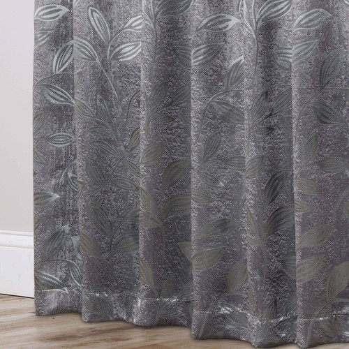 Leaves Washable Room Darkening 52" Back Tabs Blackout Curtains, Set of 2 - Picture 101 of 156
