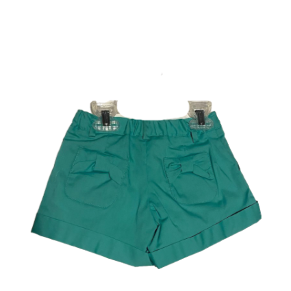 Milly Minis Girls Bow Pocket Shorts, Mint, Size 5 - Picture 1 of 1