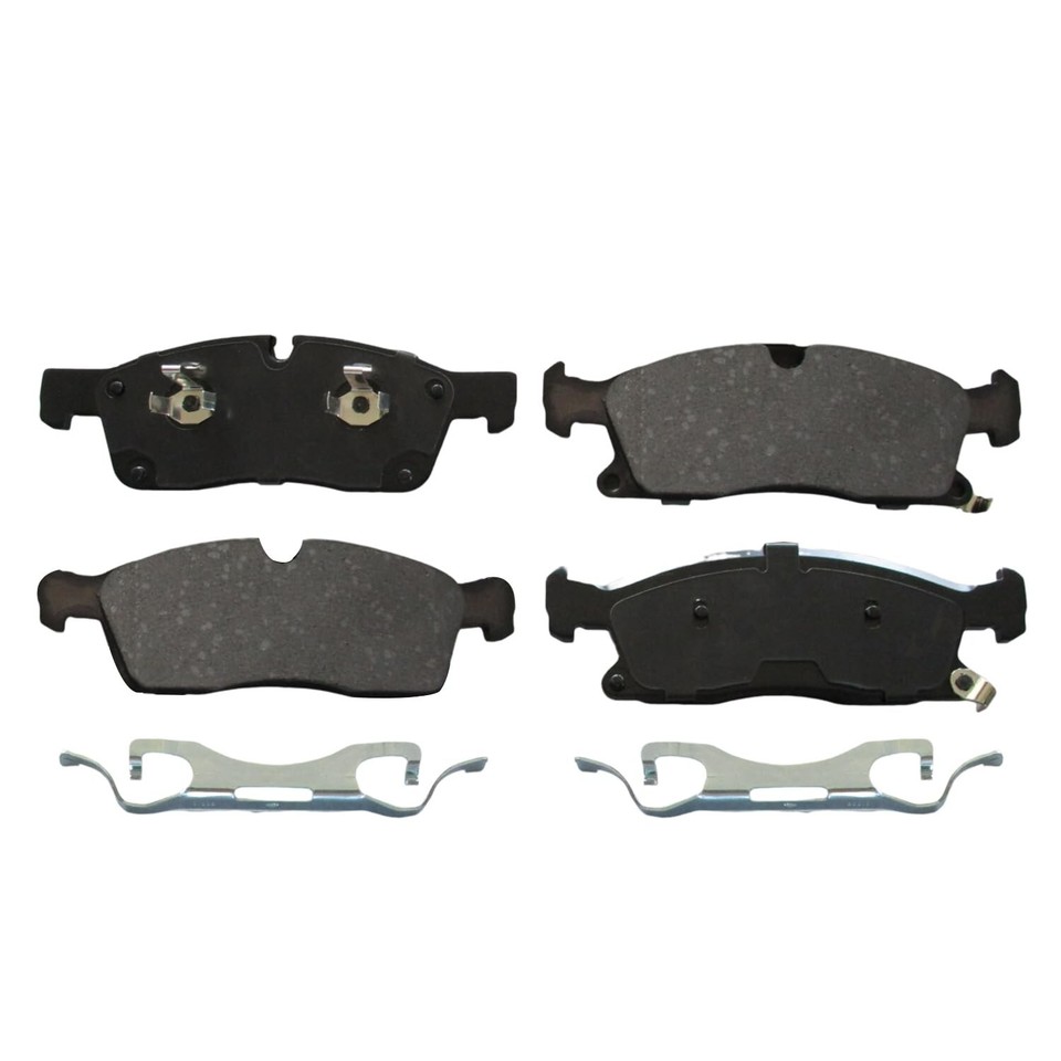 Max Advanced Brakes Drilled Rotors & Pads Kit For Dodge Durango/Jeep Grand Cherokee