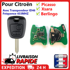 Clé vierge + électronique transpondeur pour CITROEN XSARA PICASSO BERLINGO 