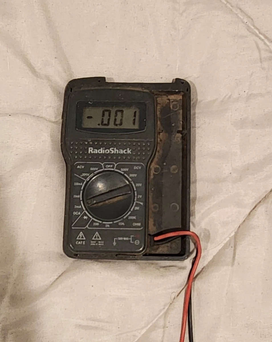 Digital Multimeter Radio Shack