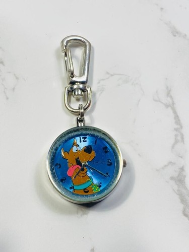 1999 Armitron Scooby Doo Hanna Barbera Key Chain Pocket Watch 2100/121