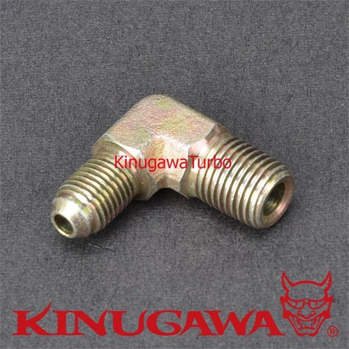 Adapter 90 degree Fitting 1/4 NPT to 4AN - Picture 2 of 2