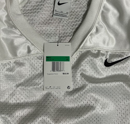 Nike Vapor Varsity Football Practice Mesh Jersey Shirt Men's Size XL 908729-100 - Picture 9 of 11