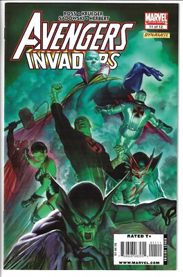 Avengers / Invaders #11 (2009) Alex Ross Cover