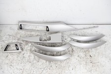 12-18 Bmw F30 F36 3 4 Series Central Console Dash Doors Silver Trim Satin Silber