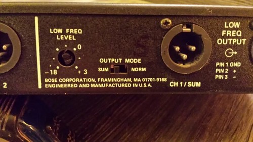 Bose 402C Systems Controller Aktiv PA Weiche aus Kinosaal Beschallung - Bild 9 von 11