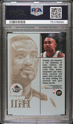 1998 Skybox Molten Metal Fusion Grant Hill #37F Numbered 043/250