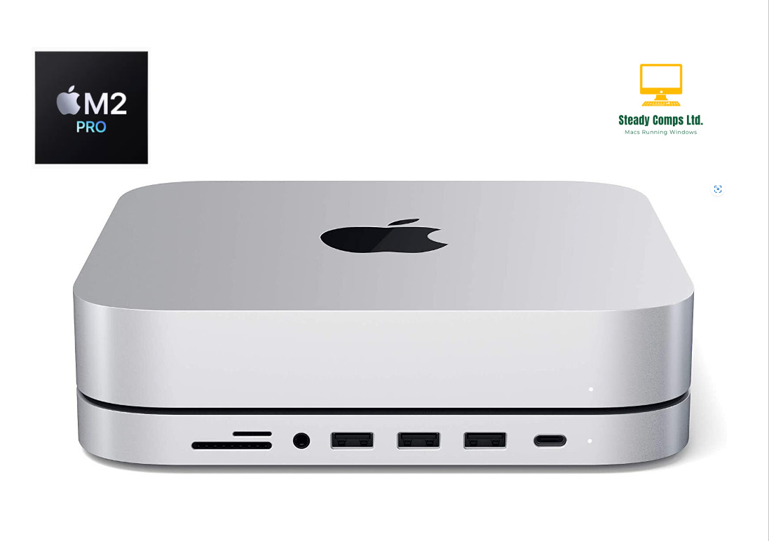 Apple Mac Mini M2 Pro/10+16 Core/32GB RAM/5TB SSD Power  Pack+Hub/Windows+Office