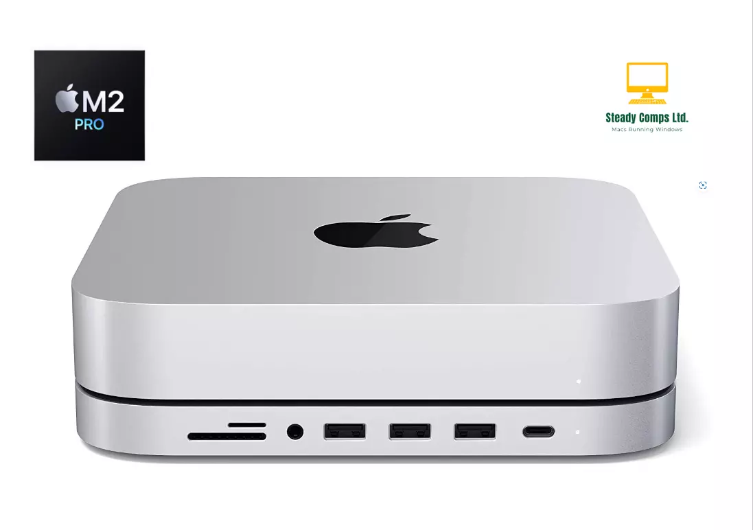 Apple Mac Mini M2 Pro/10+16-Core/16GB RAM/5TB SSD Power  Pack+Hub/Windows+Office