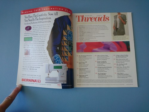 THREADS MAGAZINE LOT 8 ISSUES 1993-1994 Vols 47-54 & THREADS COLLECTOR'S CASE - Picture 18 of 24