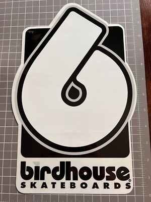 2000 Rare Vintage Birdhouse Skateboard Ramp Sticker 12.5 x 7''
