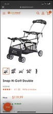 baby trend double stroller