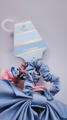 Piper K scarf scrunchies Piper K Set Of 3 Scarf Scrunchies - 100% Polyester (Silk  main image 4