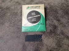 Precision Twist Drill 41853 Screw Machine Length #53 HSS Drill 11 Pack (BN428)