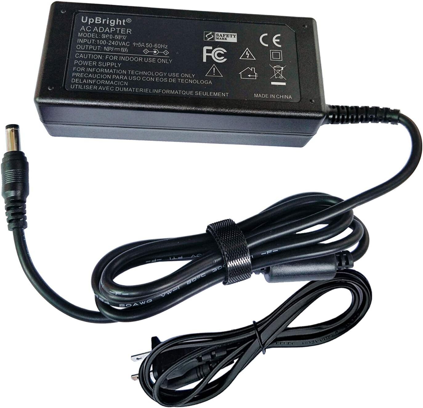 AC/DC Adapter for Suaoki G400 400Wh Solar Electric Start Gas