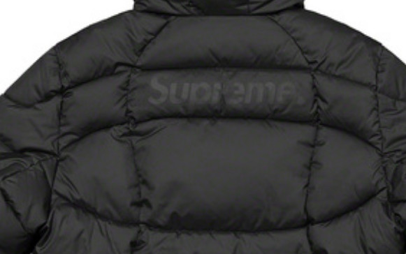 Supreme Warp Hooded Puffy Jacket Black XL FW21 In Hand New