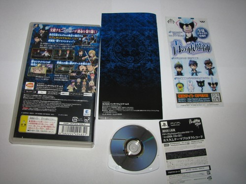 Ao no Exorcist Genkoku no Labyrinth Playstation PSP Japan import US Seller - Picture 2 of 7