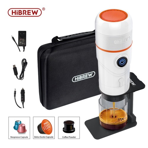 Portable Coffee Machine DC 12V White 