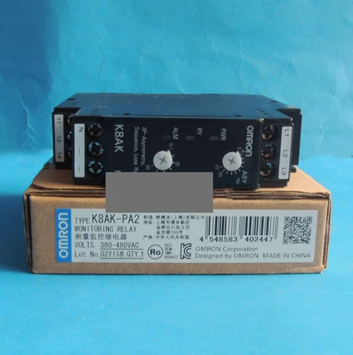 new omron Phase Sequence Relay K8AB-PA2 K8AB-PA2 free shipping