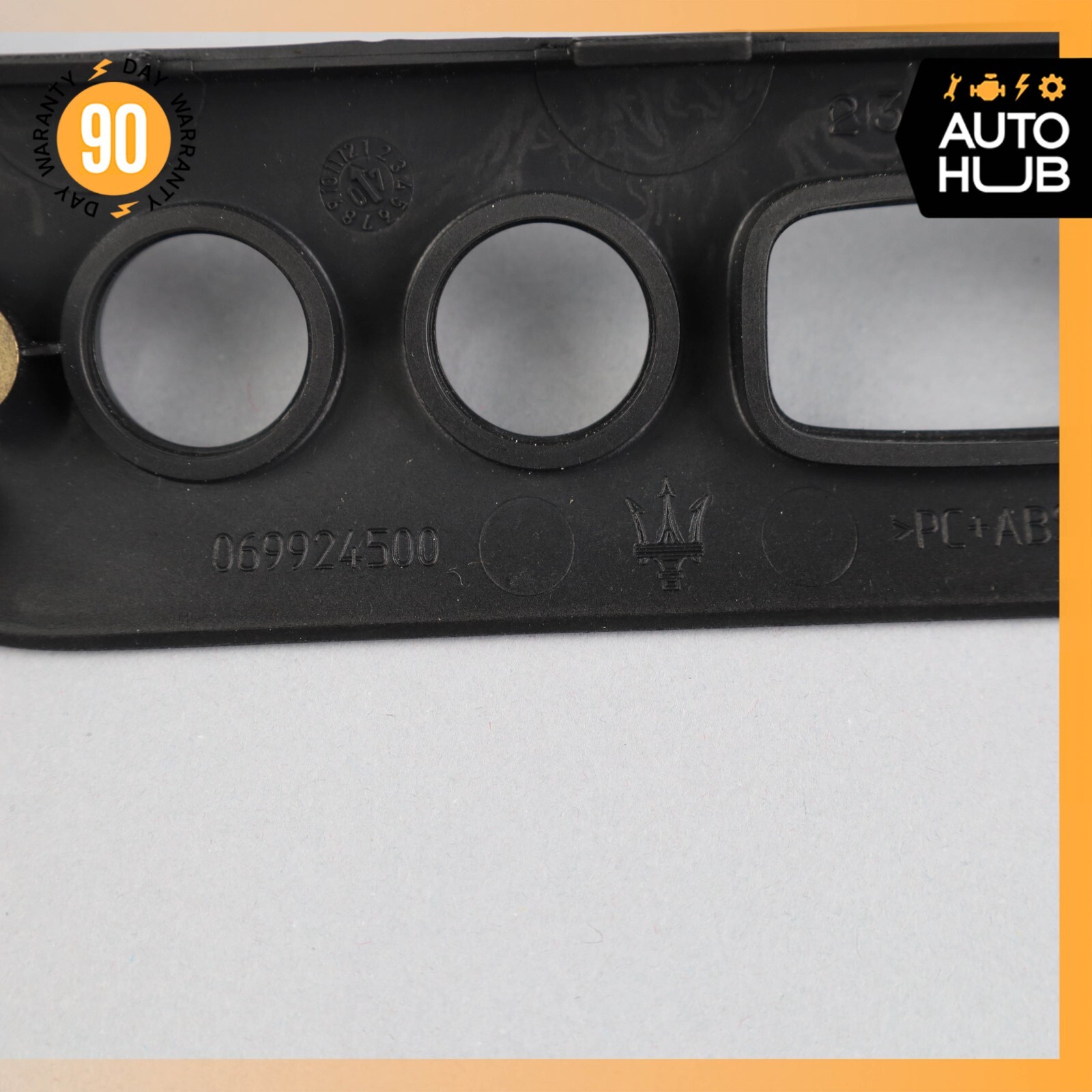08-19 Maserati GranTurismo M145 Center Console Radio Trim Bezel Panel OEM 43k