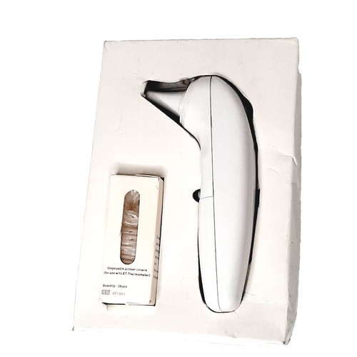 Simxen SM-96855 Infrared Ear Thermometer White w/ Disposable Prober Covers