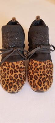 Marco Tozzi - Damen Sneaker - in Schwarz/Leo - Größe 41 - neuwertig!