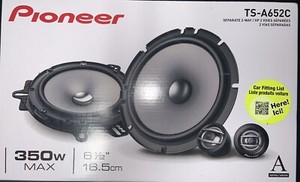 pioneer 3 way component speakers