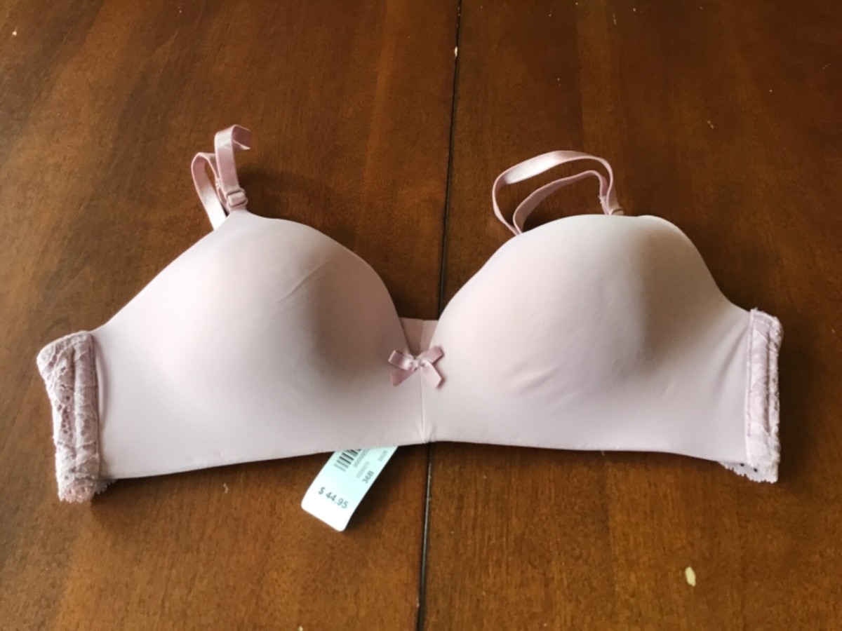 la vie en rose 36/80 B rose cup no wire lace bra new with tags