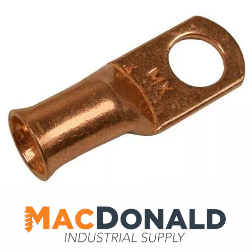 1/0X3/8 COPPER BATTERY CABLE LUGS UNPLATED BAG OF 20 - Bild 1 von 1