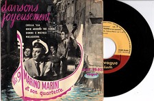MARINO MARINI & QUARTETTE  EP  VOGUE DURIUM  " DANSONS JOYEUSEMENT VOL.9 "  [FR]