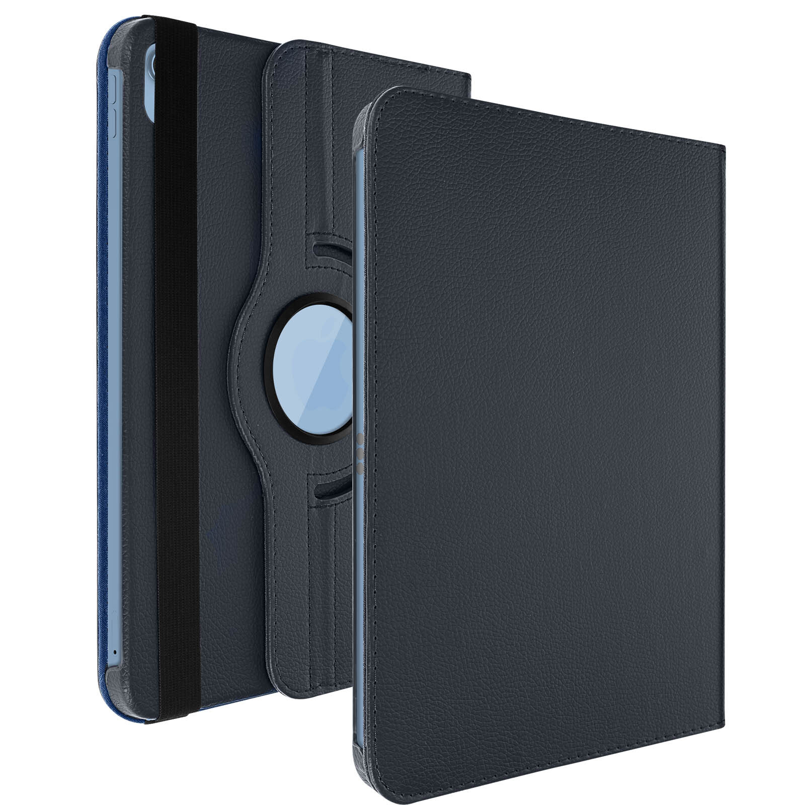 2022 iPad 10.9 Case with 360° Rotating Stand for Portrait & Landscape in Navy-image