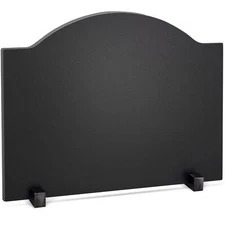 INNO STAGE 22" Fireback for Fireplace- Iron Fireplace Back Plates with Feet, ...