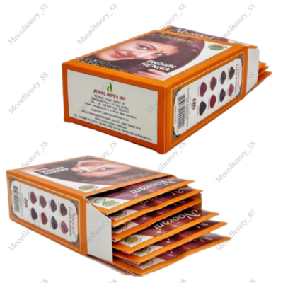 Noorani Henna 6pouches x 10g brown henna hair colour - FREE