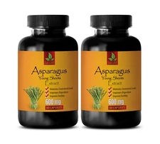 digestion detox - ASPARAGUS YOUNG SHOOTS - asparagus officinalis 2 BOTTLE
