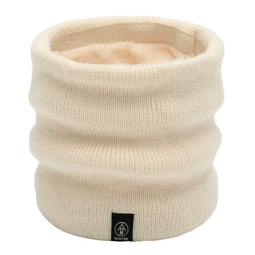 Woolen Fur Thick Headband Scarf Pure Color Snood Scarves Warm Knitted Scarf⭐ - Picture 17 of 24