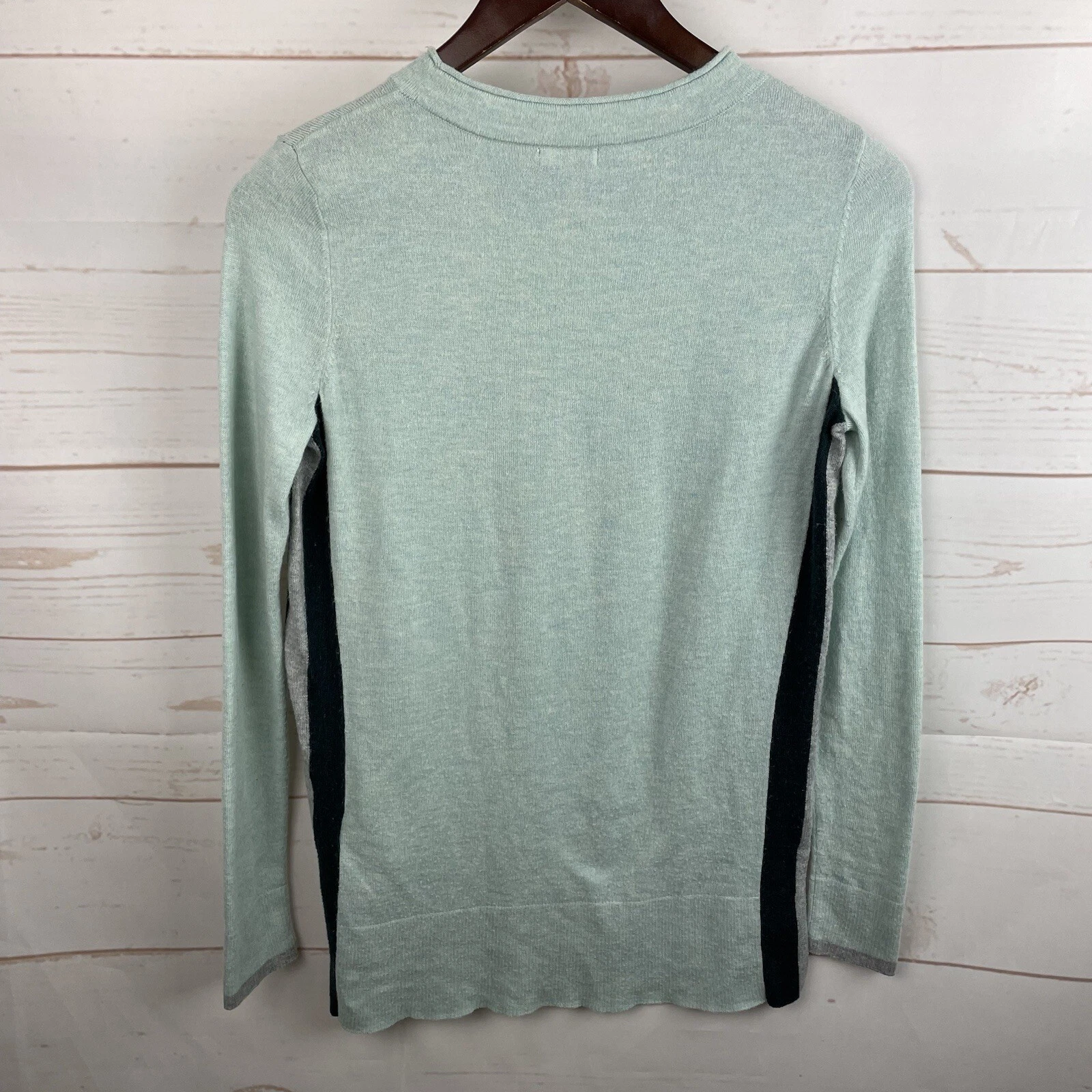 smartwool mint shadow pine pocket wool blend flaw base-layer