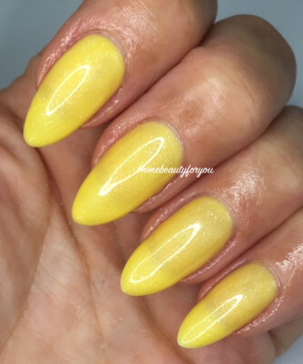 BLUESKY Neon Gel Nagellack-Gel „Lemon Drop“ – Leuchtendes Gelb Mit Shine Tüchern Für Perfekte Nägel