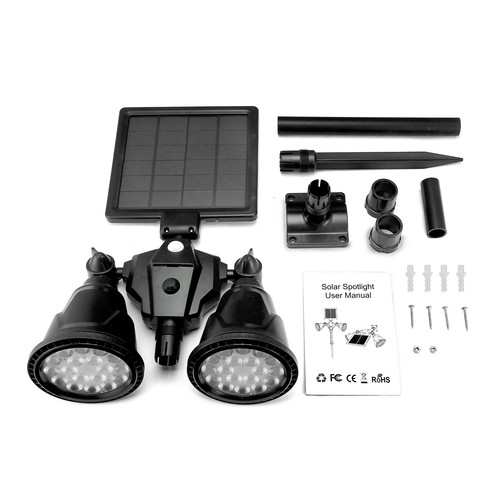 Solar Lights Outdoor LED Motion Sensor In-Ground Light Dusk to Dawn Lamp US W8J5 - Picture 12 of 12